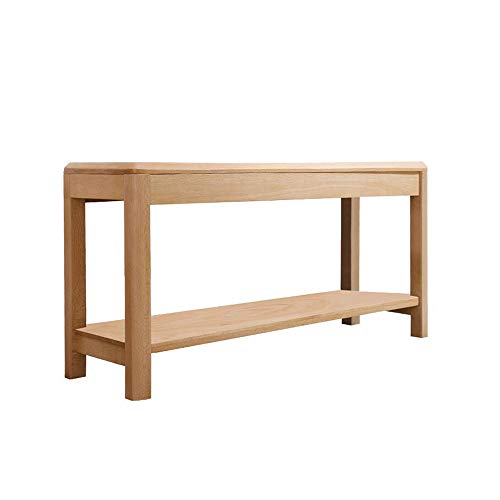 Schuhregal Xiaolin massivem Holz Sitzbank Schuhschrank Aufbewahrungshocker mit Sitzkissengröße Optional (Farbe : B, größe : 80 * 30 * 46cm)