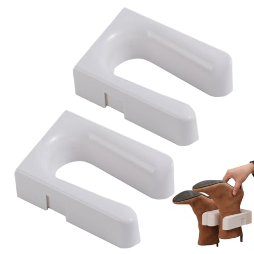 Stiefelhalter – robuster Aufbewahrungsclip für Stiefel, Organizer zum Aufhängen für Schrank | Stiefelhalter für Wohnmobile, ohne Bohren, Organizer für Duschschuhe, Schuhe und Stiefel