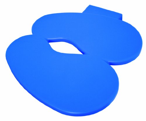 j-me JM1025BLU Schuhregal/Schuhalter Footprint für Kinderschuhe, Kunststoff, 18,3 x 3,3 x 16,2 cm, blau