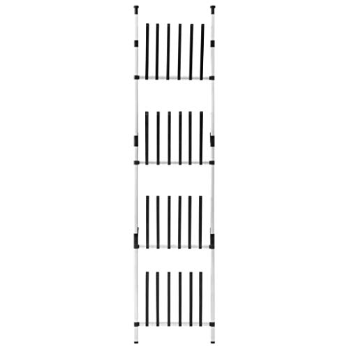 Ausla Schuhregal, höhenverstellbarer Stiefelhalter, große Kapazität, platzsparend für die Aufbewahrung von Schuhen