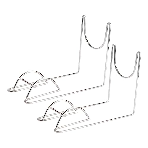 Parliky 1paar Stainless Steel Boot Rack Stiefelhalter Für Schuhgeschäfte Und Einzelhandel Für Präsentation Von Schuhen Geschäften Und Malls