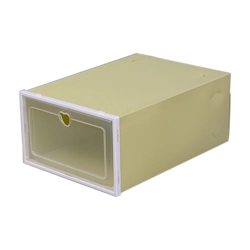 Generisch Schuhschrank Stapelbar, Schuhregal Stabil Langlebig, Schuhständer Kunststoff Klein Schuhablage Platzsparendes, Platzsparend für Flur, Schlafsaal, Wohnzimmer, 33x23x14 cm