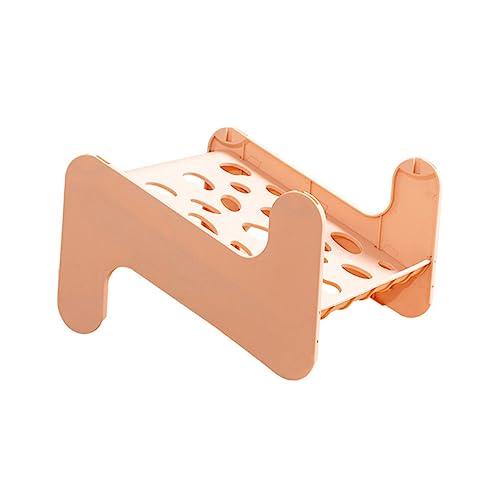 ABOOFAN 1Stück Stapelbares Kunststoff Schuhregal Modulares Schuhaufbewahrungssystem Für Zuhause Platzsparend Und Atmungsaktiv Für Schlafzimmer Badezimmer Und Trendigem