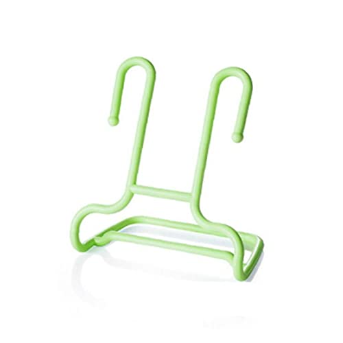 Ruluti 10pcs / Set Multifunktions-Regal Wschetrockner Schuhregal Ständer Hanger Kinder Kinderschuh Hängenden Speicher-Garderobe Organizer (zufällige Farbe)