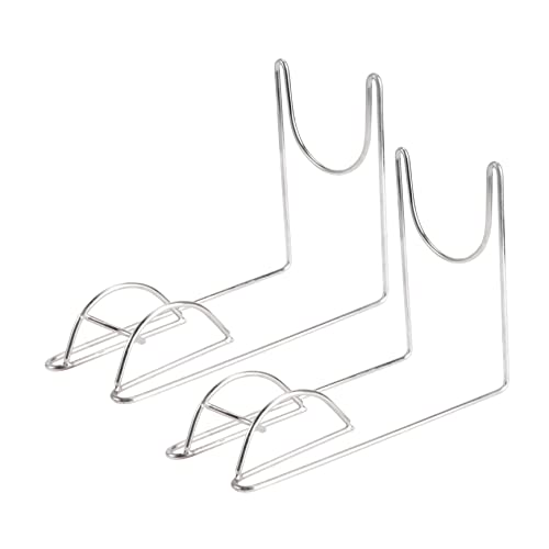 GLEAVI 1 Paar Stainless Steel Boot Racks Stiefelhalter für Frauen Stabiler Schuhständer für Display für Geschäfte und Zuhause