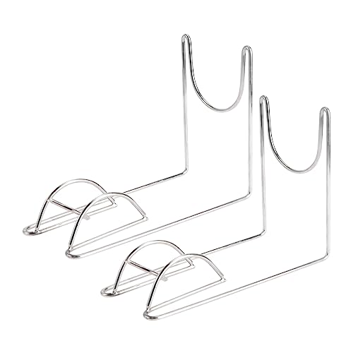 ABOOFAN 1 Paar Stainless Steel Boot Rack Stiefelhalter für Präsentation und Langlebig für Einzelhandel Aufbewahrung von Stiefeln im Zuhause oder Geschäft