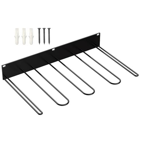Generisch Stiefelhalter Wader Hanger Wandhalterung, Stiefelaufbewahrung, Garage Kofferraum Aufbewahrung, Wandmontage Organizer Hohe Stiefel Metall, Funktionaler Wand Schuhhalter für Outdoor/Indoor