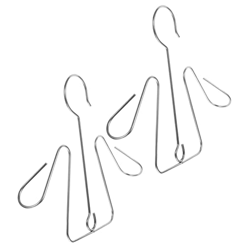 KICHOUSE Hohes Schuhregal – Schuhhalter Aus Edelstahl Für Den Außenbereich Stiefelhalter Zur Wandmontage