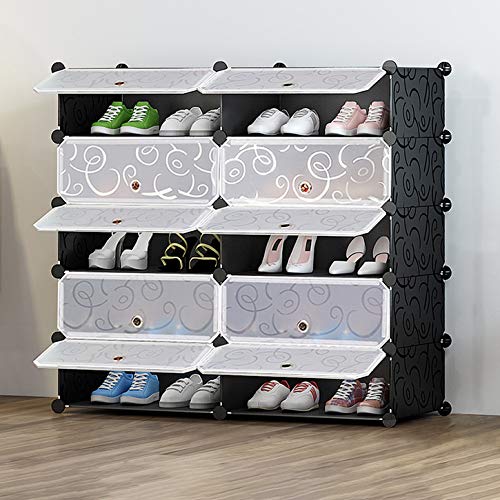 Schuhregal shoe rack Regale für Schuhe Schuhständer Schuhablage Schuhständer Schuhschrank schuhaufbewahrung Platzeinsparung Lagerregal Aufbewahrungs Estantes para Zapatos Organizer weiß holz