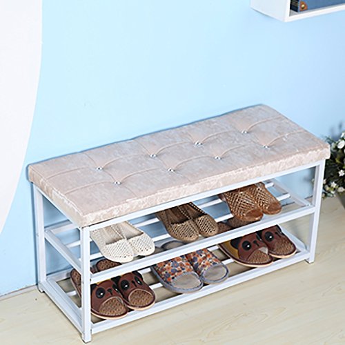 LWJJXJ Schuhregal Schuhablage Home Schuhbank Einfach und platzsparend Türschuhregal Multifunktions Economic Art Wohnzimmer (90 * 30 * 45cm) (Farbe : A7)