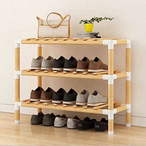 GJSN Schuh Rack Organizer, Schuhe Schrank, Schuhständer, Kostenloses Stand-Lagerregal Für Stiefel-Halter, Ideal Für Den Eintrittsflur Und Mehr)/3 Stufe (62 * 30 * 53 Cm)