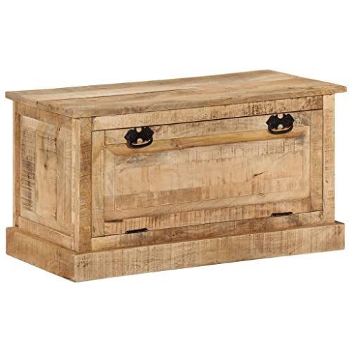 ZesenArt Home & Garden Tools-Schuhbank 85x40x45 cm Mangoholz massiv