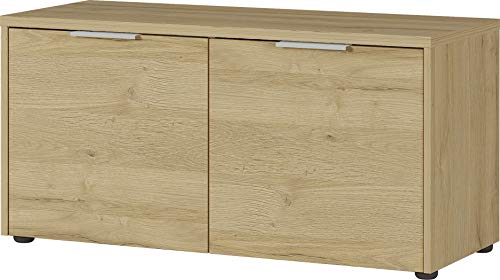 Germania Schuhbank 2964-551 GW-Berlebeck, in Grandson-Eiche-Nachbildung, 96 x 48 x 40 cm (BxHxT)