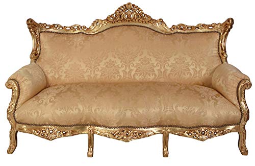 Prunksofa barockes Sofa Salon Couch Antik Stil Sitzbank Polstersofa 200cm cat599a06 Palazzo Exklusiv