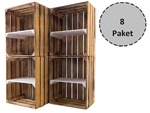 Schuhregal aus Weinkisten / Kisten