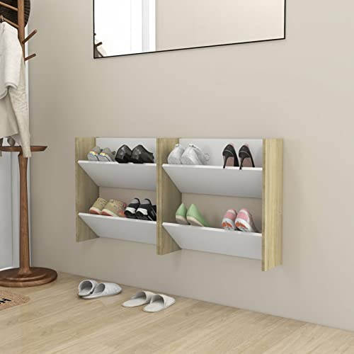 Schuhschrank hängend z.B. weiß