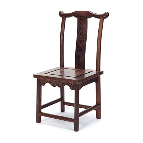 JHDY Stuhl Chinese Retro Stuhl aus massivem Holz Kinderstuhl Schuhbank Unterer Hocker Kleiner Esszimmerstuhl Antiker Stuhl Stuhl aus massivem Holz (Farbe : B)