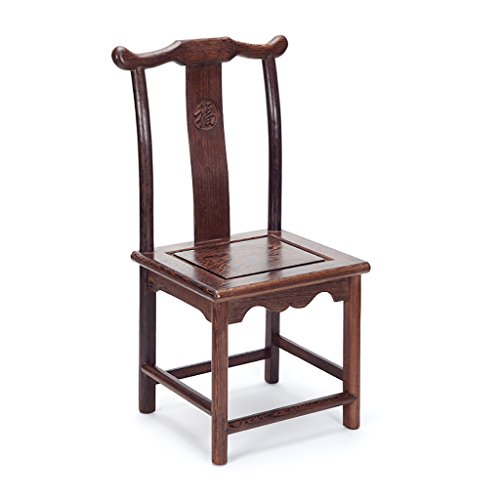 JHDY Stuhl Chinese Retro Stuhl aus massivem Holz Kinderstuhl Schuhbank Unterer Hocker Kleiner Esszimmerstuhl Antiker Stuhl Stuhl aus massivem Holz (Farbe : A)