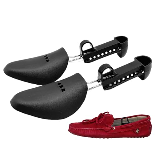 Yiohejy Verstellbarer Schuhspanner, Stiefelhalter, wiederverwendbar, Schuhformhalter, 1 Paar Stiefelstützen, leicht, tragbar für Reiseschuhe, Turnschuhe, Sport, mehrfarbig, 3.94x2.64 inches
