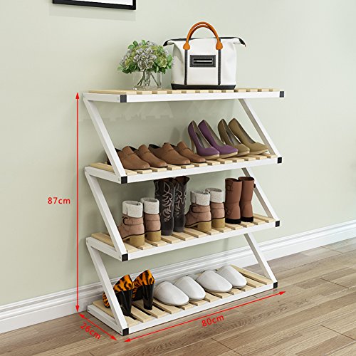 Schuhregal aus Eisen Schmiedeeisen mit Schnörkel und Verzierungen