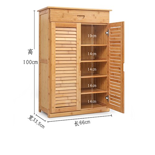 Schuhschrank Holz aus Massivholz Echtholz