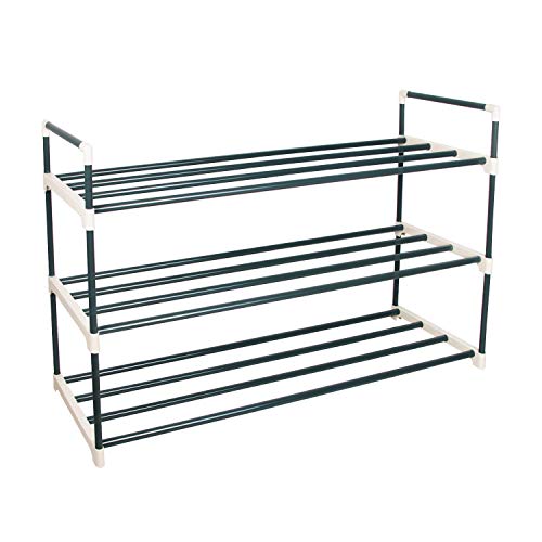 Schuhregal aus Eisen Schmiedeeisen mit Schnörkel und Verzierungen