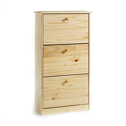 Schuhschrank Kiefer lackiert o. geölt