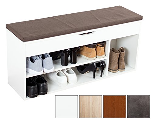Schuhregal mit Sitzbank Schuhbank