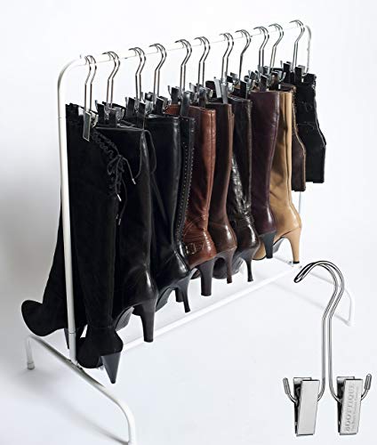 The Boot Rack Short Kleider  Stiefelregal, 88,9 cm, passt in die meisten Schränke (inklusive 6 Stiefelbügel) The Boot Rack with 6 Original Hangers