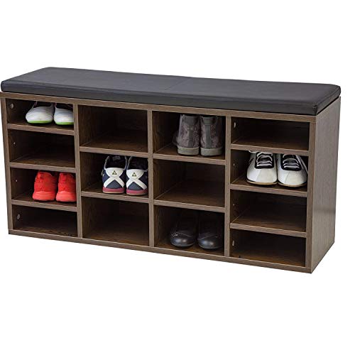 Schuhregal mit Sitzbank - Schuhbank