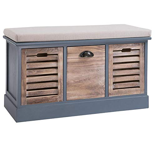 Praktische Sitzbank mit Körben in verschiedenen Varianten kaufen