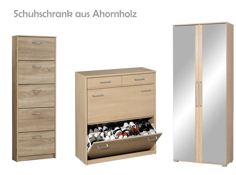 Schuhschrank aus Ahorn