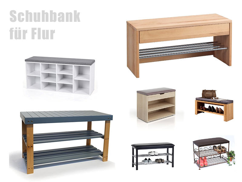 Schuhbank für Flur