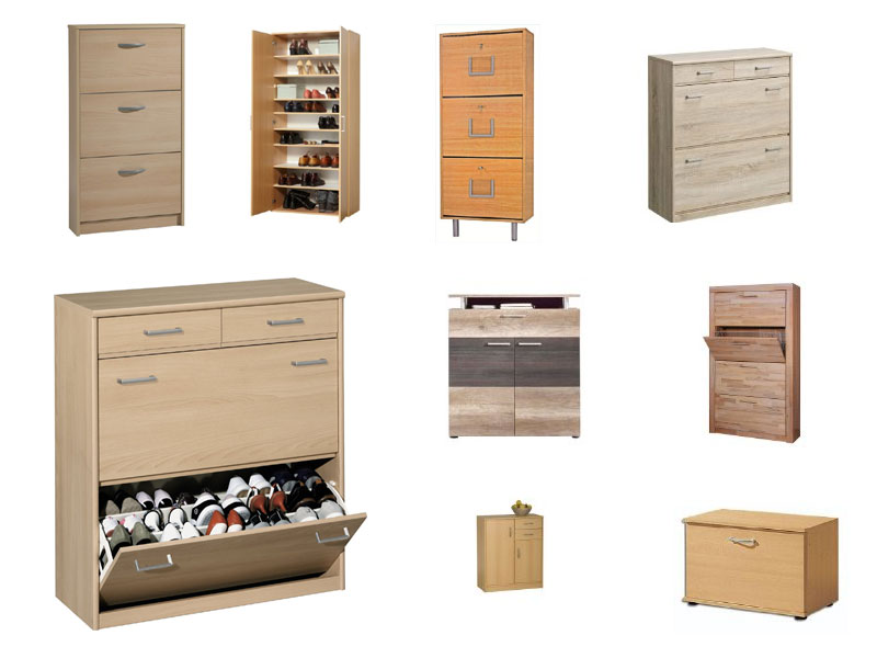 Schuhschrank Buche