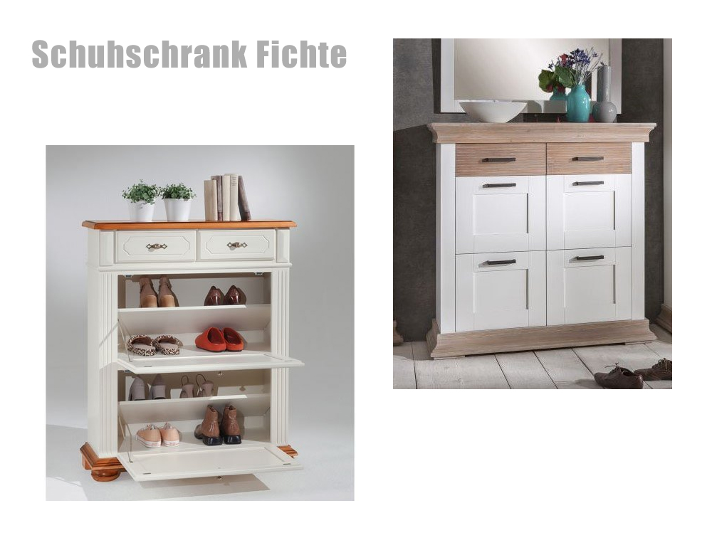 Schuhschrank Fichte