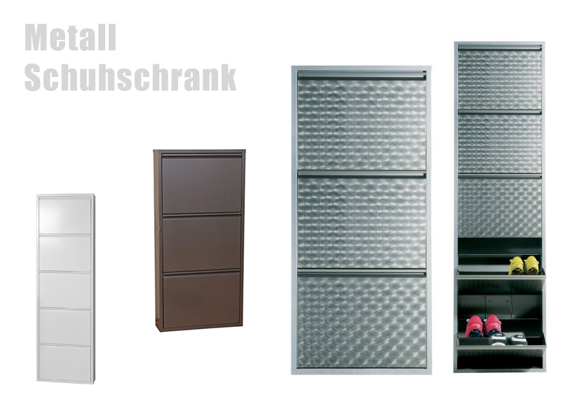 Schuhschrank Metall 